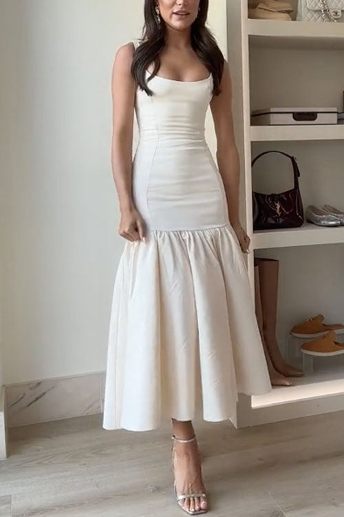 Lumina Sleeveless Bodycon Midi Dress