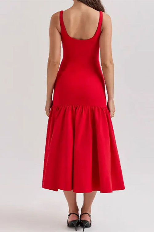 Lumina Sleeveless Bodycon Midi Dress
