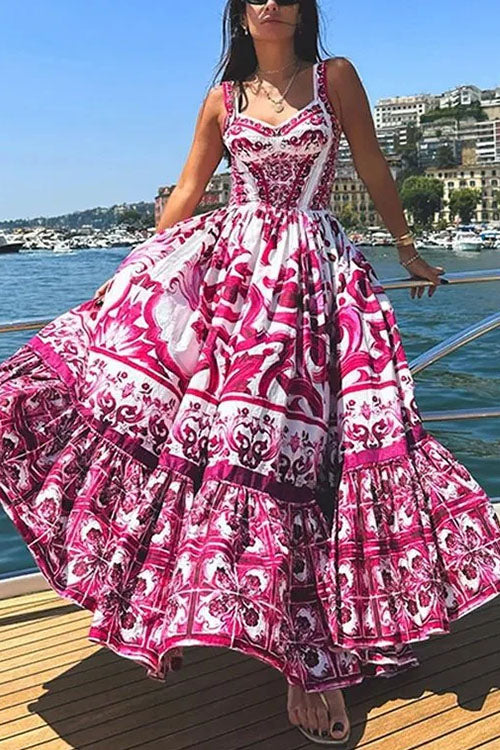 Lumina Floral Swing Cami Dress