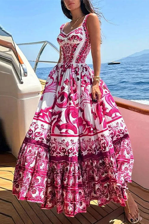 Lumina Floral Swing Cami Dress