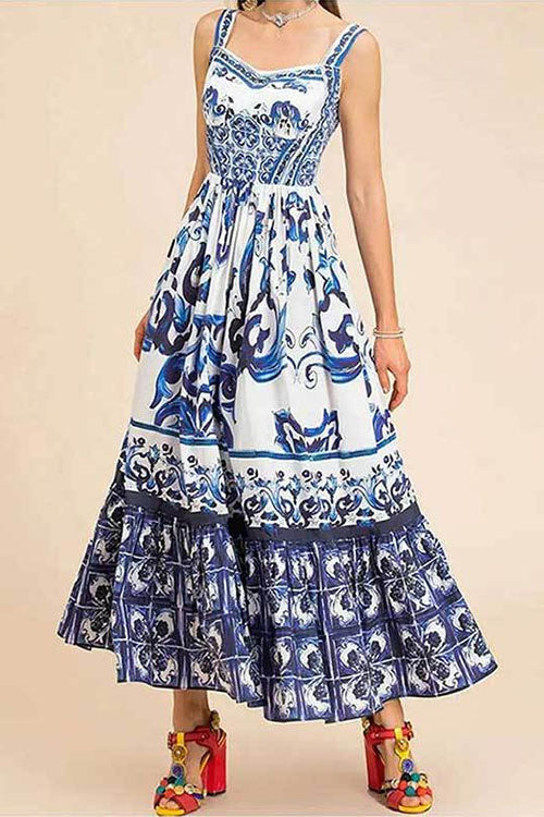 Lumina Floral Swing Cami Dress