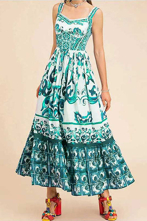 Lumina Floral Swing Cami Dress
