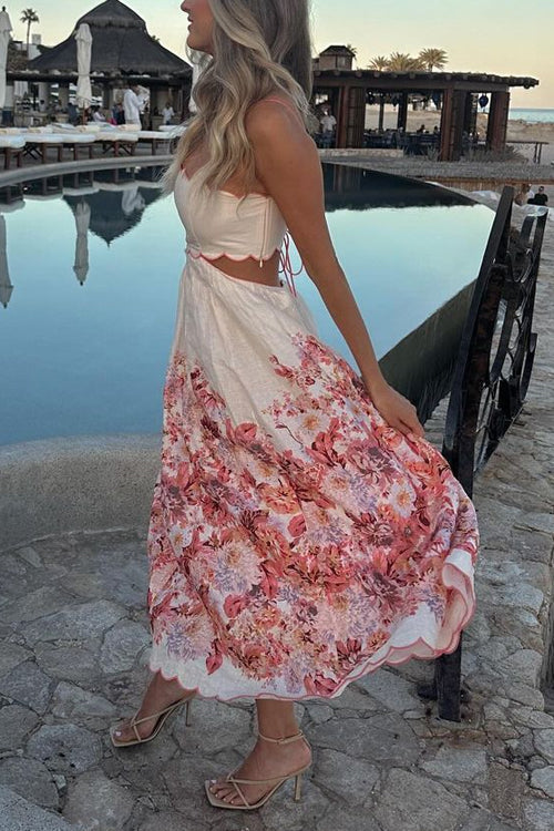 Lumina Floral Maxi Dress