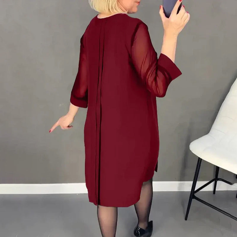 Lumina | Elegant Dress with Round Neck