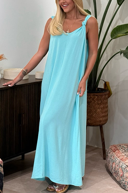 Loose Fit Maxi Cami Dress
