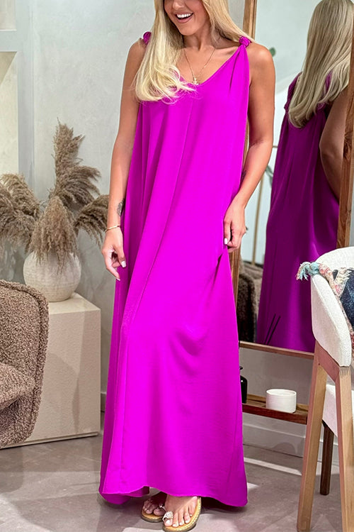 Loose Fit Maxi Cami Dress