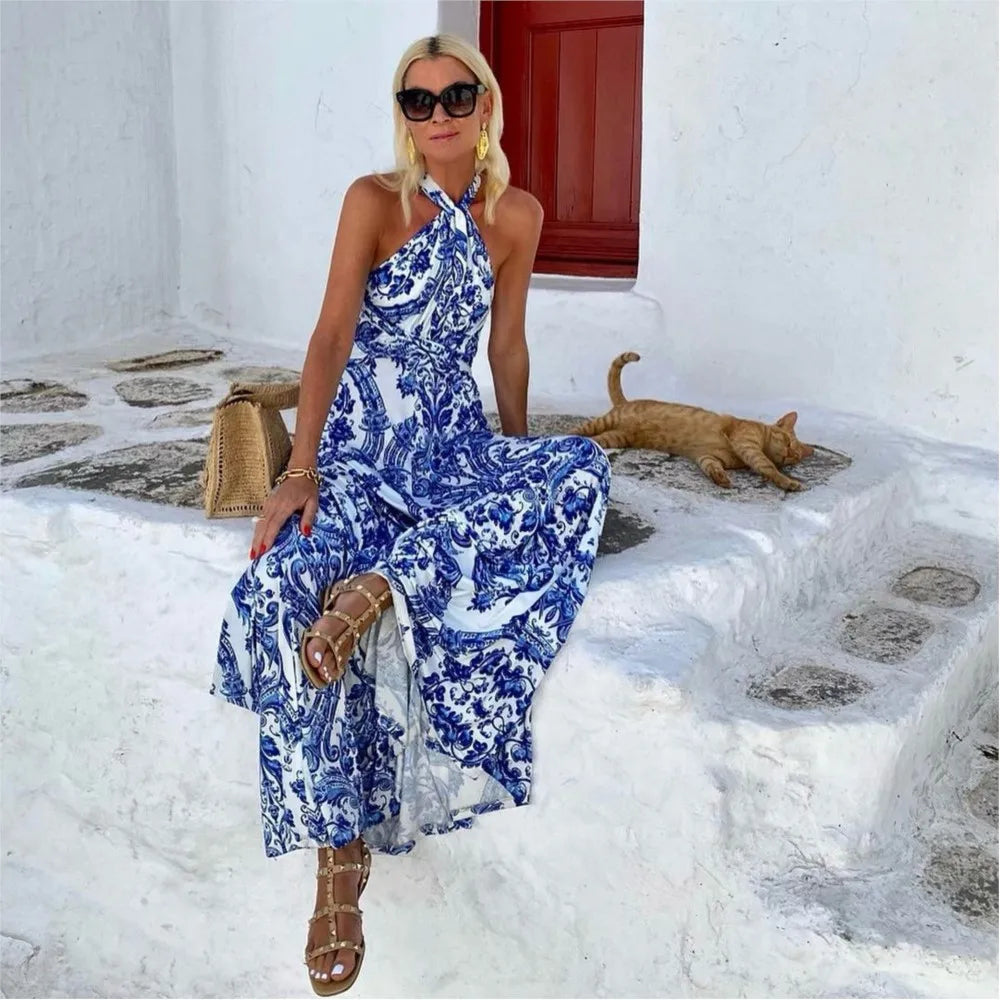 Carol™ Halter Neck Dress