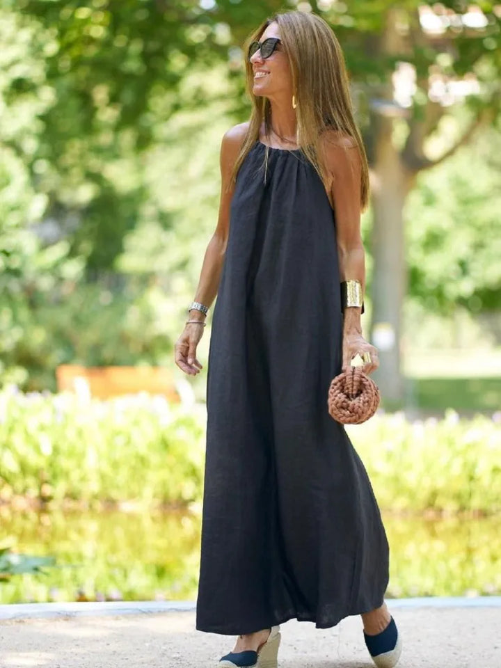 Gina™ Long Halter Dress